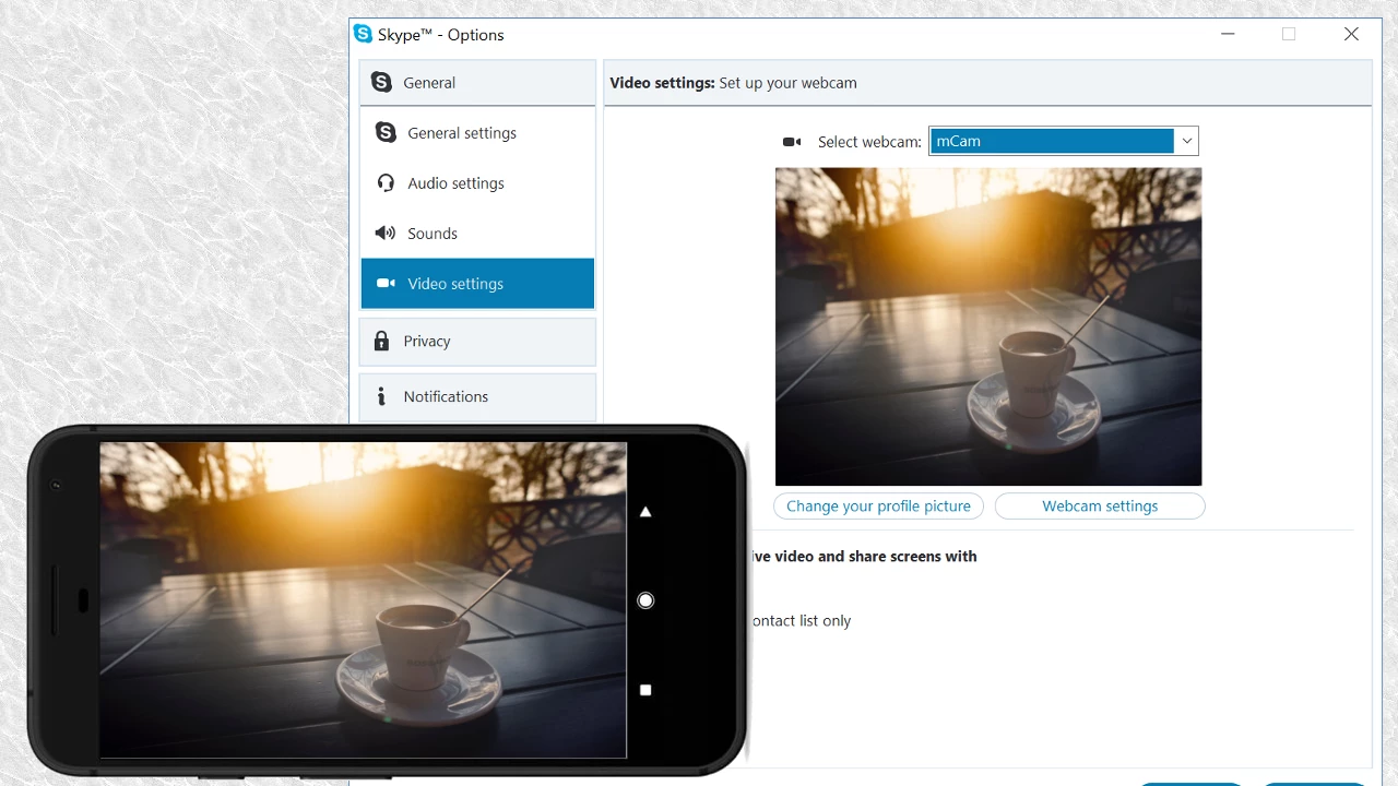 Iriun Webcam — Screenshot 2